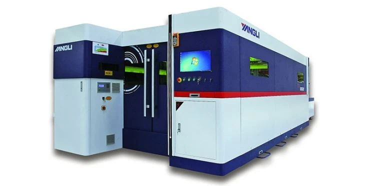 GL Series Fiber Laser Cutting With Exchangeable Worktable